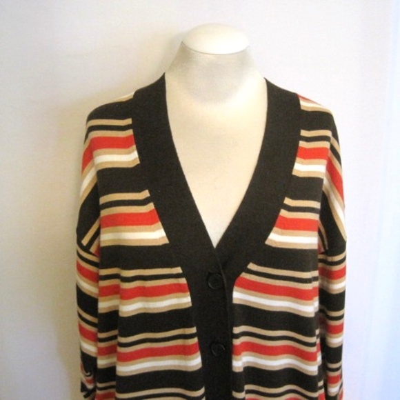 Marni x Uniqlo Striped Oversized Cardigan - Picture 3 of 10